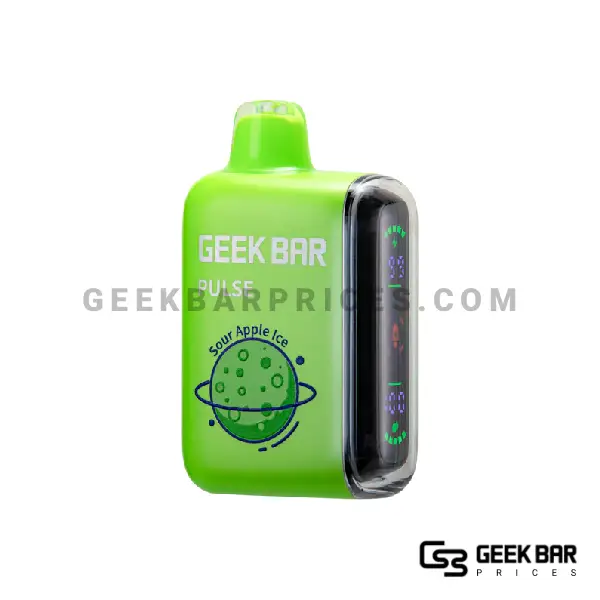 Buy Sour Apple Ice Geek Bar Pulse 15K Puffs Vape