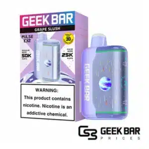 Grape Slush Geek Bar Pulse X 2 50000 Puffs Disposable Vape