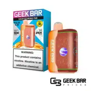 Sour Fcuking Fab Geek Bar Pulse X 2 50000 Puffs Disposable Vape