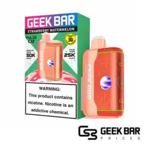 Strawberry Watermelon Geek Bar Pulse X 2 50000 Disposable Vape